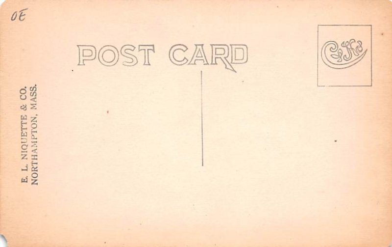 E. L. Niquette & Co. Real Photo - Northampton, Massachusetts MA Postcard