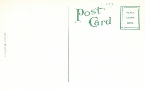 Vintage Postcard Carnegie Library Bartlesville Oklahoma E. C. Kropp & Co. Pub. 