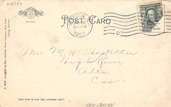 Delaware Bridge in Trenton, New Jersey