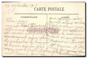 Old Postcard Pierrefonds Chateau L'Etang and Gare