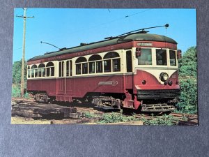 Arden Trolley Museum Washington PA Chrome Postcard H2210081116