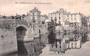 Vieux Pont sur la Sevre Clisson France Glue on back 