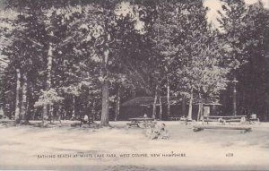 New Hampshire West Ossipee Bathing Beach At White Lake Park