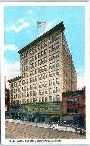 Postcard - Hotel Dyckman, Minneapolis, Minnesota, USA