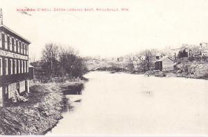 US - Scene on O'Neill Creek Looking East, Neillsville Wis. 