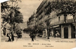 CPA TOULON Avenue Colbert (394325)