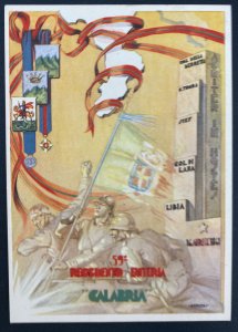 Mint Italy Picture POSTCARD 59 Infantry Regiment Calabria