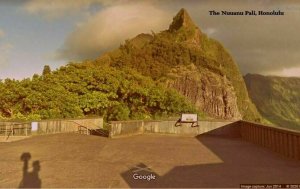 Honolulu HI~Horse & Buggy Approach~Battle of Nuuanu Pali Cliff Lookout Site~1910