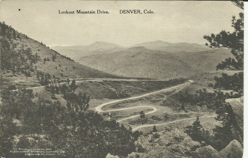 Denver, Colo., Lookout Mountain Drive