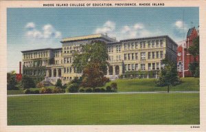 Postcard Rhode Island College Education Providence RI