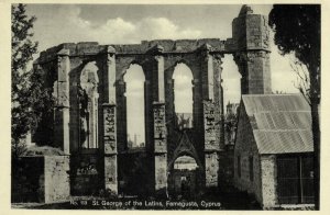 cyprus, FAMAGUSTA, St. George of the Latins (1930s) Postcard