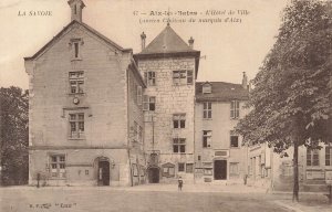Aix-les-Bains France-City Hall Postcard La Savoie Lux
