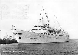 BG1900 ship bateaux wilhelmshaven baderschiff   CPSM 14x9.5cm