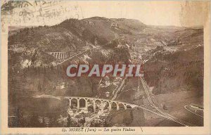 Old Postcard Morez (Jura) Four Viaducts