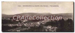 Postcard Old BOURBONNE Les Bains Vue Generale