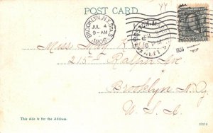 The Square Everett, Massachusetts Postcard