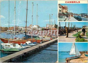 Postcard Modern Cambrils Tarragona Various aspects of the City Charter