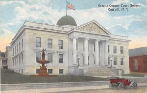 Catskill New York Court House Antique Postcard J53127