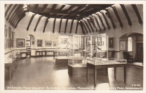 Kentucky Henderson Interior Main Gallery Audubon Memorial Museum Real Photo