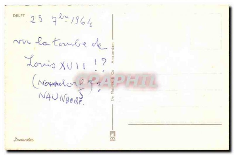 Modern Postcard Delft