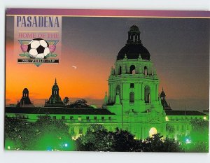 Postcard City Hall, Pasadena, California, USA