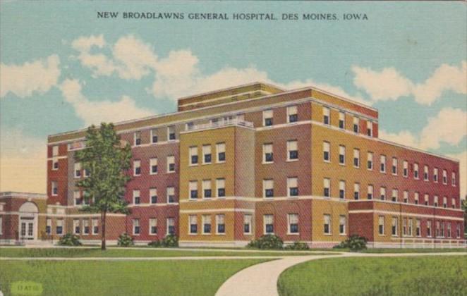 Iowa Des Moines New Broadlawns General Hospital