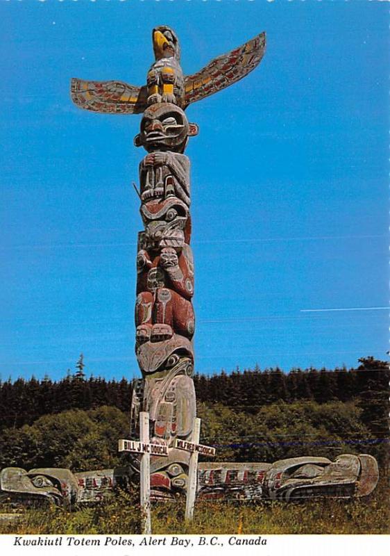 Kwakiutl Totem Poles - 