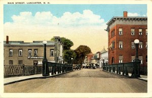 NH - Lancaster. Main Street circa 1910