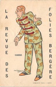 La Revue Des Folies Bergere Claudius Advertising 1909 