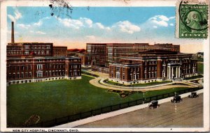 USA New City Hospital Cincinnati Ohio Vintage Postcard C034