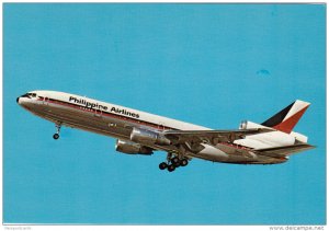 Philippine Airlines McDonnell Dougalas Dc-10-30 Jet airplane , 60-80s