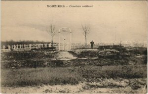 CPA VOUZIERS - Cimetiere militaire (134834)