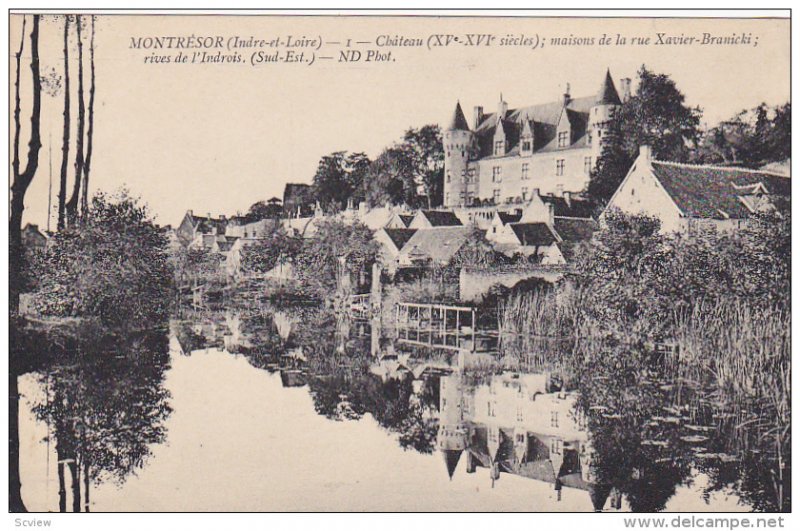 Chateau; Maisons De La Rue Xavier-Branicki; Rives De l'Indrois, MONTRESOR (In...