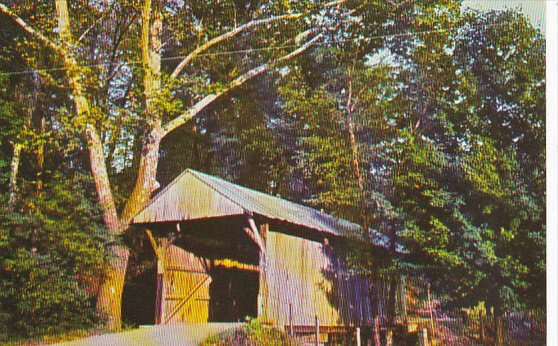 Salt Creek Covered Bridge #4 Allensville Ohio