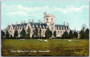 Royal Agricultural College Cirencester England Public University Postcard