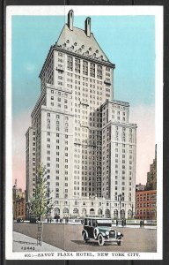 New York, New York - Savoy Plaza Hotel - [NY-367]