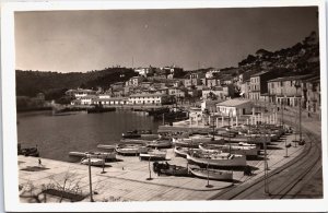 Spain Mallorca Puerto de Sóller Vintage RPPC C165