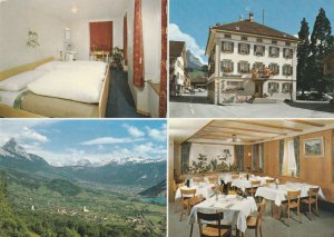 HOTEL STAUFFACHER, STEINEN, Switzerland - Vintage POSTCARD Sized Card