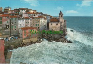 Italy Postcard - Sea Storm, Tellaro, La Spezia, Liguria RR15679