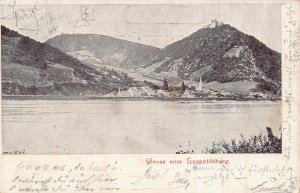 GRUSS vom LEOPOLDSBERG AUSTRIA~1902 PHOTO POSTCARD