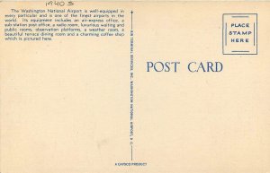 Postcard Washington DC Coffee National Airport occupation 23-6228 