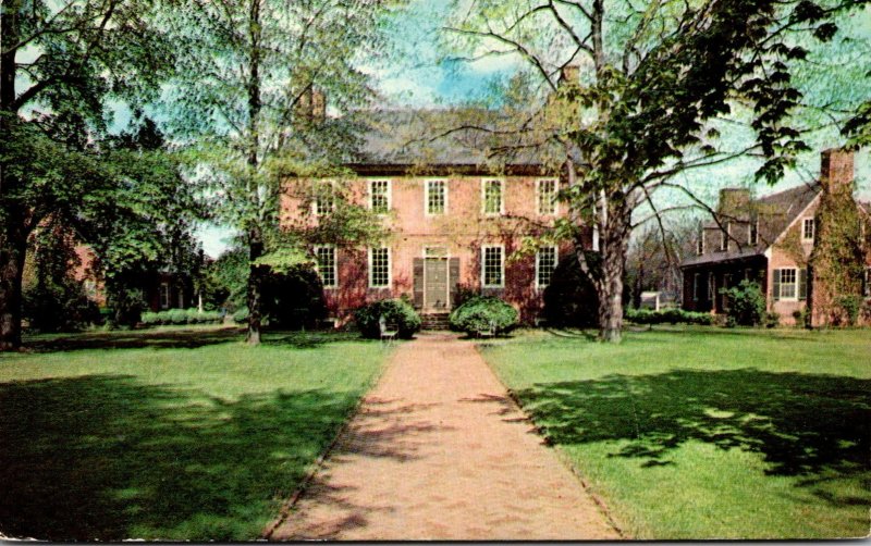 Virginia Fredericksburg Kenmore Home of Colonel Fielding Lewis & Wife Betty W...