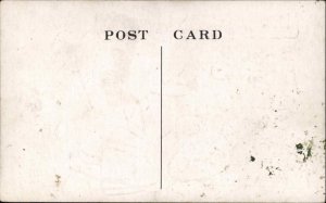 Nude Risque Humor Security Guard Nude Mannequin Comic Vintage Postcard