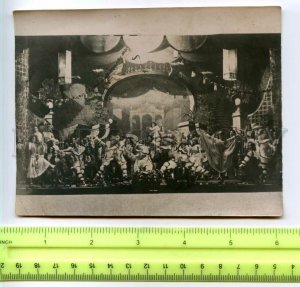 492822 USSR 1930 new Leningrad operetta bat scene decorator Schildknecht photo