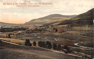 Big Bend of the Delaware River & Mt Utsayantha in Stamford, New York