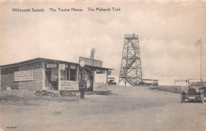 WHITCOMB SUMMIT TOURIST MECCA MOHAWK TRAIL INDIAN GAS MASSACHUSETTS POSTCARD