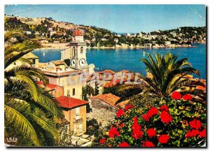 Modern Postcard The French Riviera French Riviera Villafranche Sea