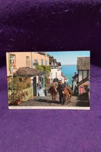 England Clovelly Devon 2DC493 posted 1976