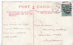 Genealogy Postcard - Family History - Andrews - Camden Road - Eastbourne  U2378