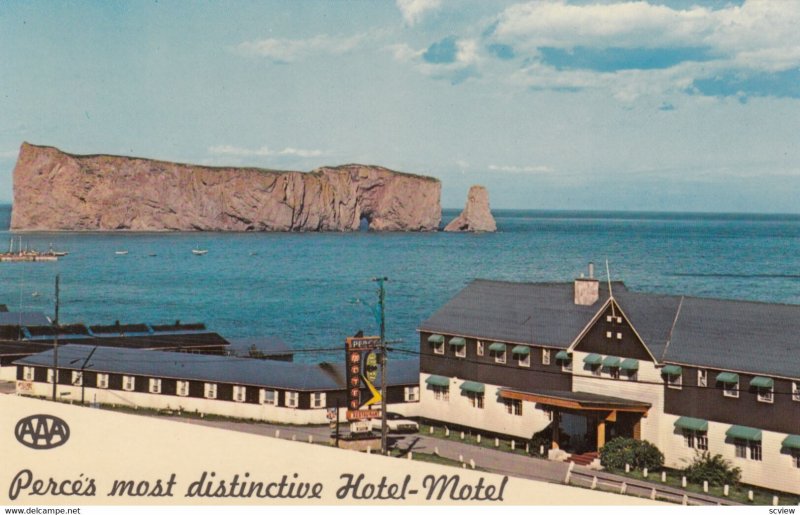PERCE , Quebec , Canada , 1950-60s ; Hotel-Motel PERCE-sur-mer